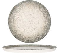 Assiette plate Rinart - Olmeca - Porcelaine - 28 cm