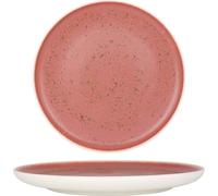 Assiette plate Rinart - Rose - Porcelaine - 25 cm