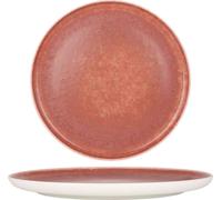 Assiette plate Rinart - Rose - Porcelaine - 28 cm