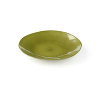 ASSIETTE PLATE "RIVIERA" Avocado green