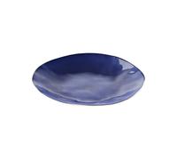 ASSIETTE PLATE "RIVIERA" Mediterranean blue