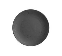Olympia Assiette plate ronde Fusion 203 mm/8 pouces (lot de 6), Noir/Anthracite, Petites Assiettes, DR087