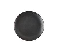 Olympia Assiette plate ronde Fusion 203 mm/8 pouces (lot de 6), Noir/Anthracite, Petites Assiettes, DR087