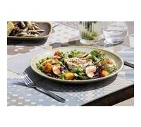 Assiette Plate Ronde Couleur Mousse Kiln 280 mm x 4 Olympia Multicolore G
