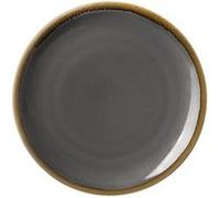 Assiette Plate Ronde Grise 230 mm x 6 Olympia NC G