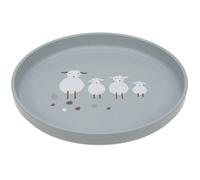 Assiette plate Tiny Farmer mouton et oie bleue