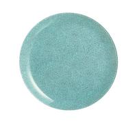 Assiette plate turquoise 26 cm Icy
