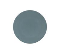 BOTANIC®-Assiette plate en grès coloris bleu Vesuvio - diamètre 27 cm