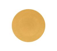 BOTANIC®-Assiette plate coloris jaune en grès Vésuvio - diamètre 27 cm