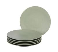 Assiette plate Vésuvio sauge 27 cm (lot de 6) - Table Passion