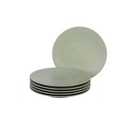Assiette plate Vésuvio sauge 27 cm (lot de 6) Table passion