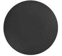 Assiette Plate - Villeroy & Boch - Manufacture Rock - Porcelaine Premium - 25 cm - Gris