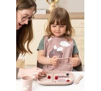 Done by deer Assiette pour enfants Happy Clouds foodie 18x22 cm Poudre