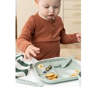 Assiette plateau Happy clouds vert TU