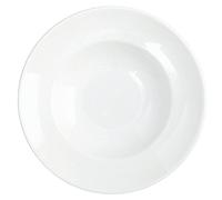 Plat en Porcelaine Pastabowl Blanc CM 26,5 Saturnia