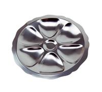 Assiette pour 6 huitres inox Tarrerias Bonjean
