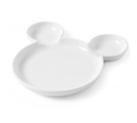 Assiette pour enfant OURS EN PELUCHE avec oreilles, diamètre 190 mm - Hendi 7864