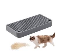 Assiette pour Grès pour Animaux - Rampe D'entrée, Conception Élevée | Grill avec du Sable Grillé, Traplade À Nettoyage Rapide pour Les Chats Domestiques, Les Grappes, Les Espaces De Repos Et L'