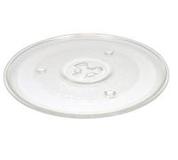 Assiette pour micro-ondes 27 cm | Plateau tournant pour micro-ondes | Assiette en verre résistant à la chaleur Ø 270 mm | Plateau en verre de rechange pour micro-ondes | Compatible avec le logement d'