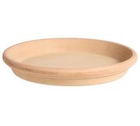 Assiette pour Plantes, Soucoupe pour Plantes, Assiette, Bain d'oiseaux en Terre Cuite, en différentes Tailles, véritable Terre Cuite, idéal pour Les Pots de Fleurs (21 cm)