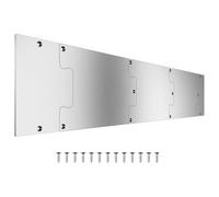 Assiette pour portes extérieures, de porte de maison, de porte anti-rayures en acier inoxydable, pour salle de bain, salon