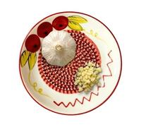 Assiette Râpe à Ail Outils de Cuisine Esthétiques Antidérapants