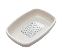 Assiette râpe à gingembre - Appareil pour faire de la pâte à l'ail - Plat râpe de cuisine pour moudre le gingembre Wasabi | à outils portable pour le wasabi, le gingembre, l'ail et