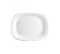 Rocco Bormioli - Assiette blanche rectangulaire de la collection Parma - Mesures 20 x 28 cm