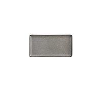 Assiette Rectangulaire Mineral Effet granit x 6