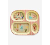 Assiette-repas en mélamine pour enfants CORAL OCEAN rice multicolore TU