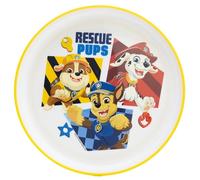 Assiette réutilisable bicolore avec base antidérapante Pat' Patrouille