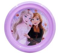 Assiette réutilisable en plastique La Reine des Neiges