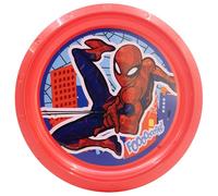 Assiette réutilisable en plastique Spiderman