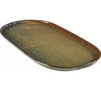 Assiette serax Surface L 35,5x17 cm, gris indien