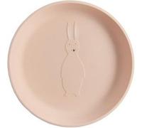 assiette silicone - madame lapin Multicolore G