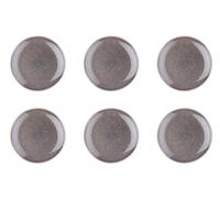 Assiette STELLAR Ø22cm - 6 pièces - Gris béton Björn