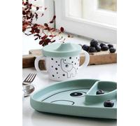 Done by deer Assiette pour enfants Elphee Stick&Stay 17x20 cm Bleu