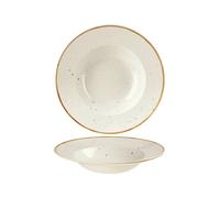 Assiette Stonecast Barl White Pasta 24 Blanc Churchill