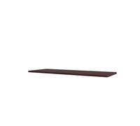 Assiette Supérieure Métallique Panton 07 - Noir et Rouge 70,1 cm x 25,7 cm