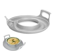 Assiette Tournante Universelle Pour Micro-ondes 28,8cm Plateau À Micro-Ondes,Plateaux À Assiettes Support De Bol Chaud,Bol À Micro-Ondes Résistant À La Chaleur, De Rechange
