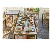 Olympia Kiln GP473 Lot de 6 assiettes triangulaires en porcelaine Vertà˜ 230 mm