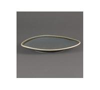 Assiette Triangulaire Couleur Océan Kiln 165 mm x 6