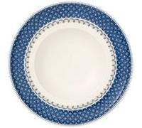 Assiette Villeroy & Boch Casale Blu soupe porcelaine beige bleu