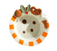 Assiettes À Biscuits En Céramique Pâtes De Fruits Salade Dessert Relief Soupe Aux Légumes Profonde Style Dessin Animé Collation Domestique Bols Petit-déjeuner Nid D'oiseau Salades Crème Glacée Soupes