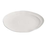 Assiettes À Desserts Assiette plate, assiette peu profonde, maison, moderne, simple, occidentale, à steak, légumes, hôtel, ronde irrégulière Vaisselle De Dîner(12-inch)