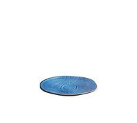 Assiettes à dîner en céramique de style japonais peu profond, assiette rétro occidentale, ronde pour saladier de cuisine