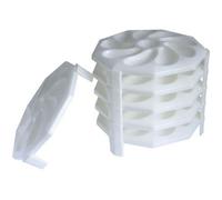 Assiettes à huîtres empilables - lot de 6