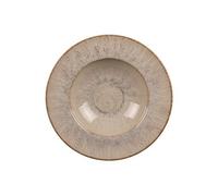 Assiettes à pâtes Akaris 27 cm (lot de 6) - Table Passion - Beige - Grès BEIGE G