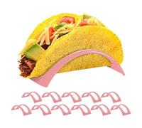 Assiettes À Tacos - Ensemble De Supports Colorés De 4,33 Pouces | Support De Coque À Tacs Street Support À Tacos Pour Doux Ou Dur Lave-vaisselle Passe Au Micro-ondes Cuisine À Domicile Dîner Fête Pla