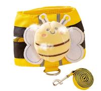 Assiettes anti-train, respirantes et respirantes pour chiens, chiens , sans train, sans pince de 4,9 pieds avec un motif d'abeilles pour chiens, chiots